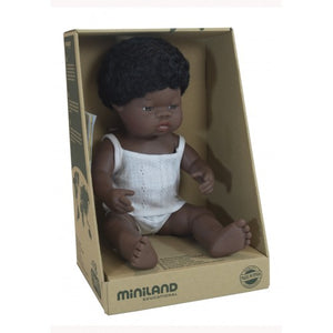 African Baby Boy Doll