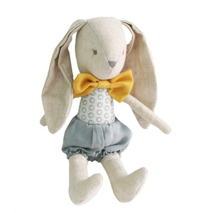 Baby Boy Bunny 26cm- Grey Butterscotch