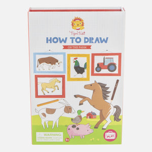 How to draw on the farm
