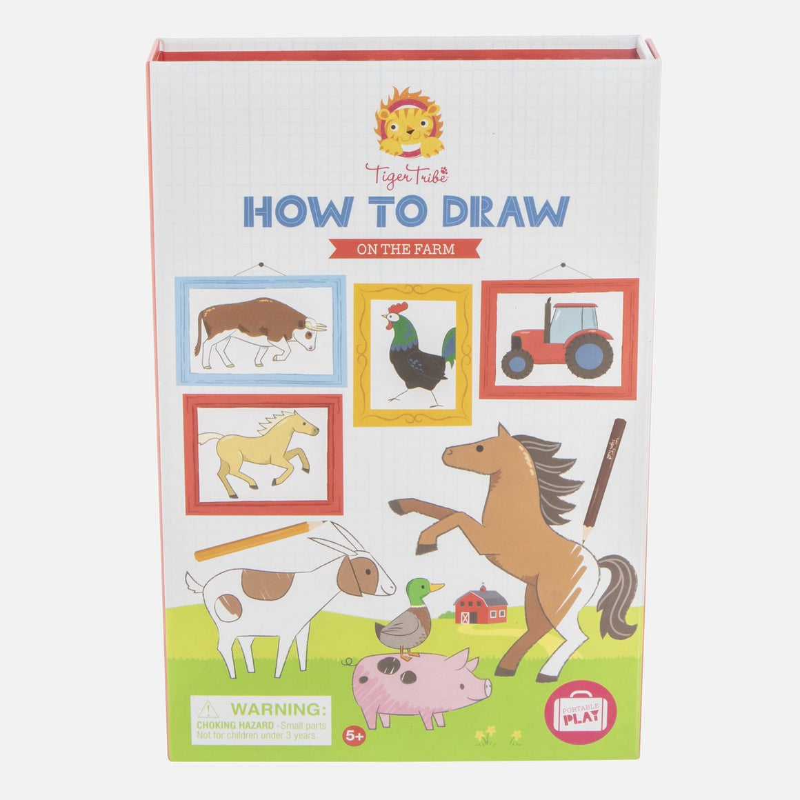 How to draw on the farm