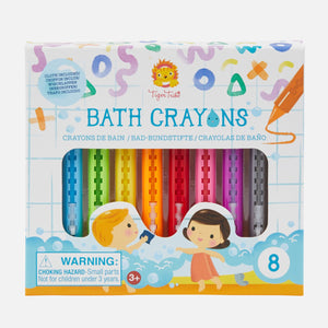 Colourful bath crayons