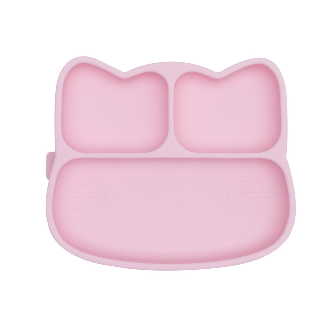 cat stickie plate pink