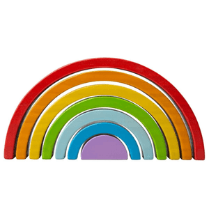 Wooden Stacking Rainbow- Small