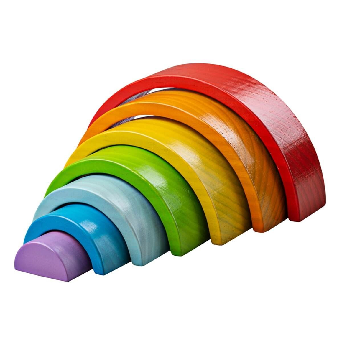 Wooden Stacking Rainbow- Small